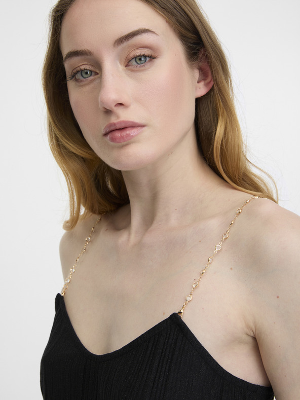 Orsay Crna ženska majica bez rukava ORSAY