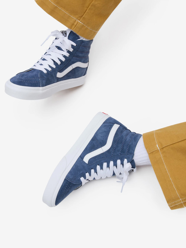 Vans Plave VANS SK8-Hi ženske antilop tenisice do gležnja