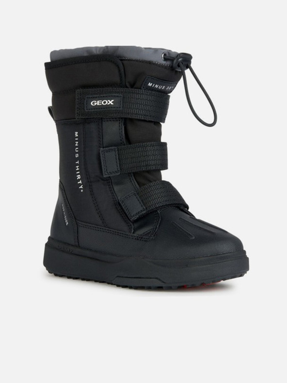 Geox Crne djecje zimske cipele Geox Bunshee Pg B A