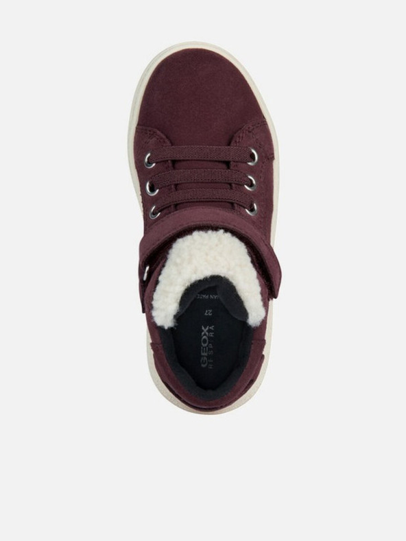 Geox Tamno ljubičaste djevojačke tenisice Geox Theleven Wpf