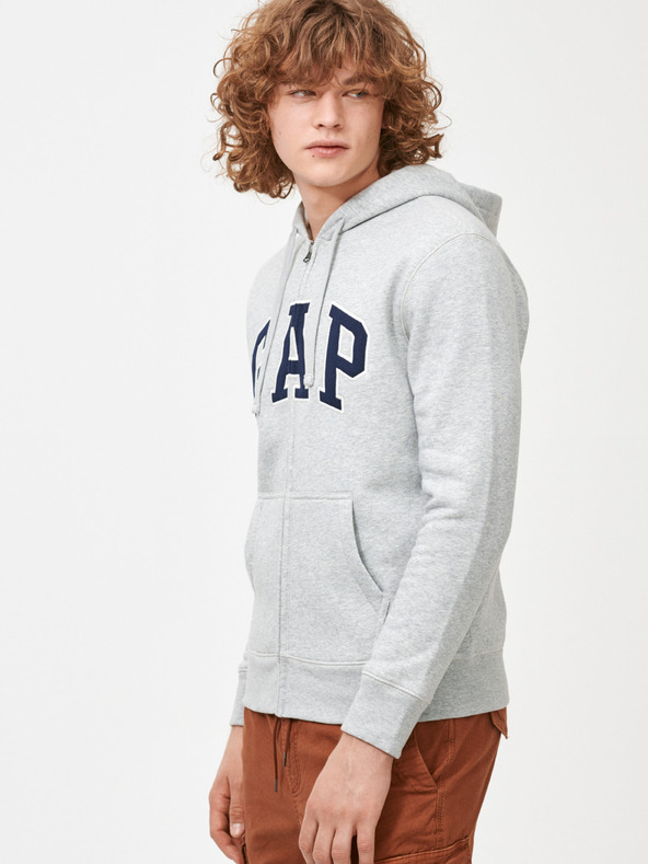 GAP Fleece dukserica s logom GAP