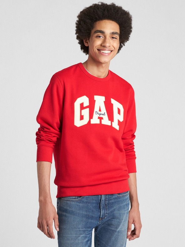 GAP Dukserica Gap logo flis GAP