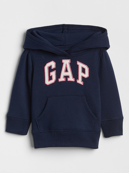 GAP Baby fleece dukserica s logom GAP