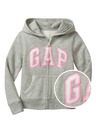 GAP Logo zip hoodie Majica dugih rukava