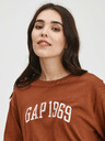 GAP Crop majica s logotipom Gap 1969 GAP