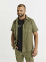 Celio Kaki muška košulja s Celio džepovima