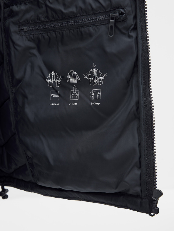 Celio Celio Sucolor tamnoplava prošivena jakna