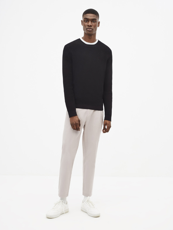 Celio Crni osnovni Celio Tepic džemper