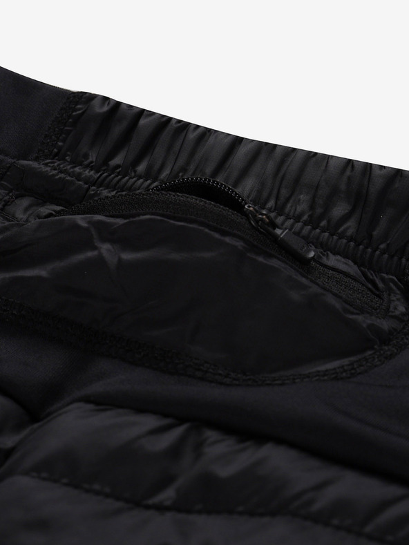 ALPINE PRO Alpine Pro HAKA 2 crne ženske prošivene kratke hlače