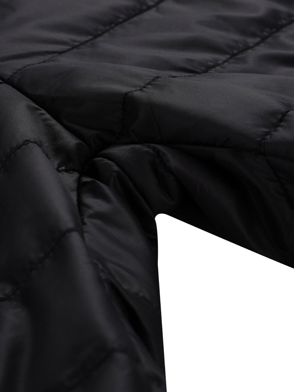 ALPINE PRO Alpine Pro HAKA 2 crne ženske prošivene kratke hlače