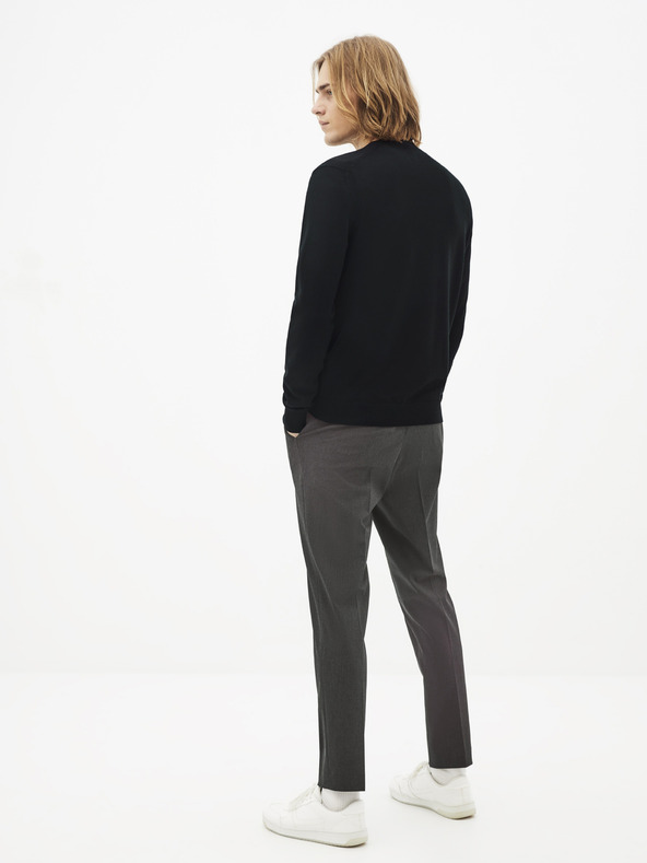 Celio Crni muški vuneni pulover Celio