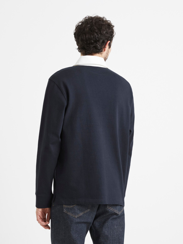 Celio Tamnoplava muška polo majica Celio Vemix