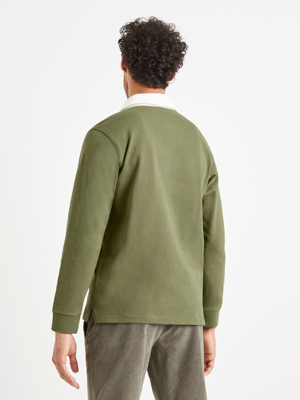 Celio Zelena muška polo majica Celio Vemix