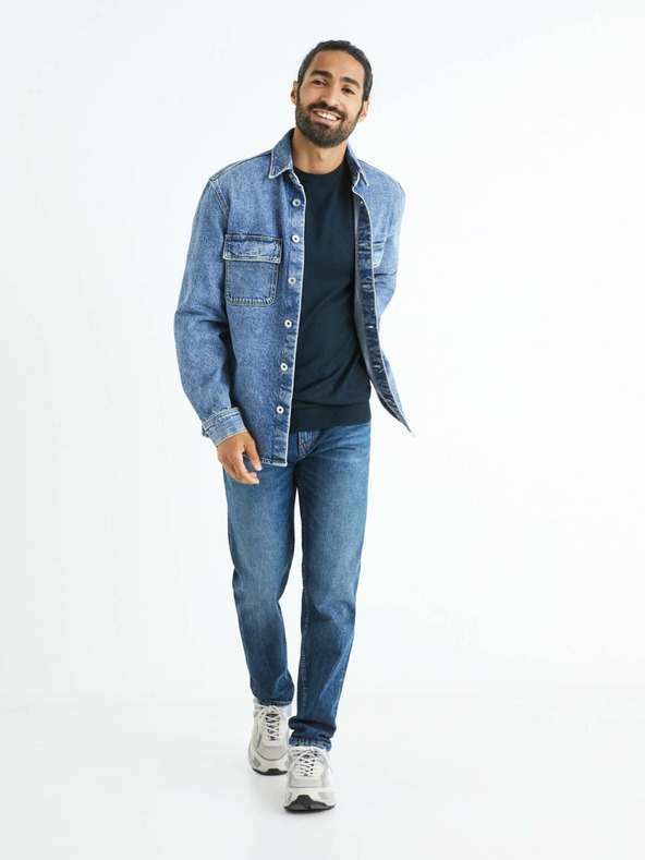 Celio Celio Befirst tamnoplavi muški pulover