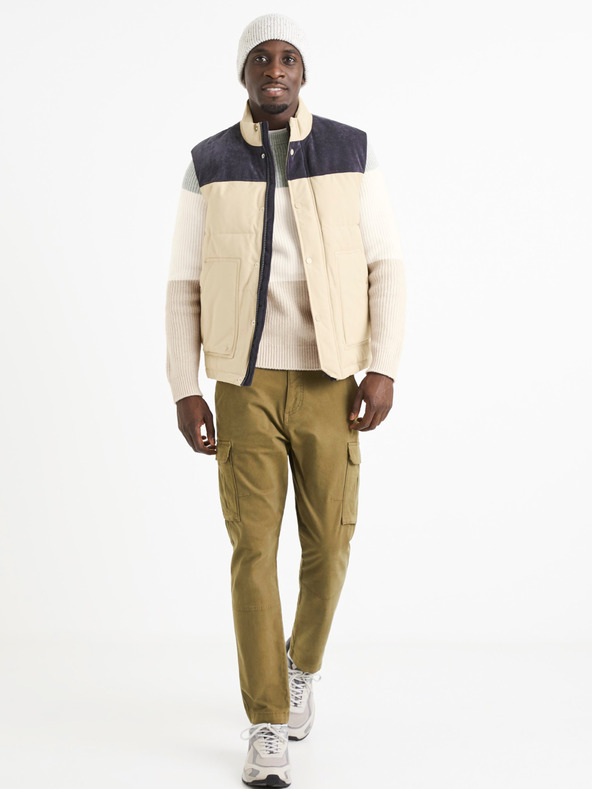 Celio Celio Volcan kaki muške hlače