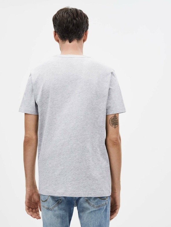 Celio Svijetlo siva muška majica s printom Celio Street Fighter