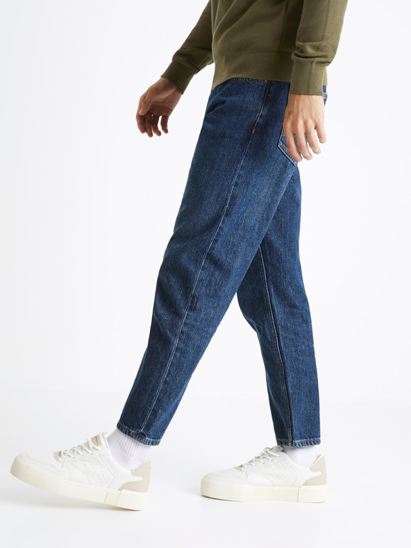 Celio Plave muške traperice ravnog kroja Celio C85 Corelax2