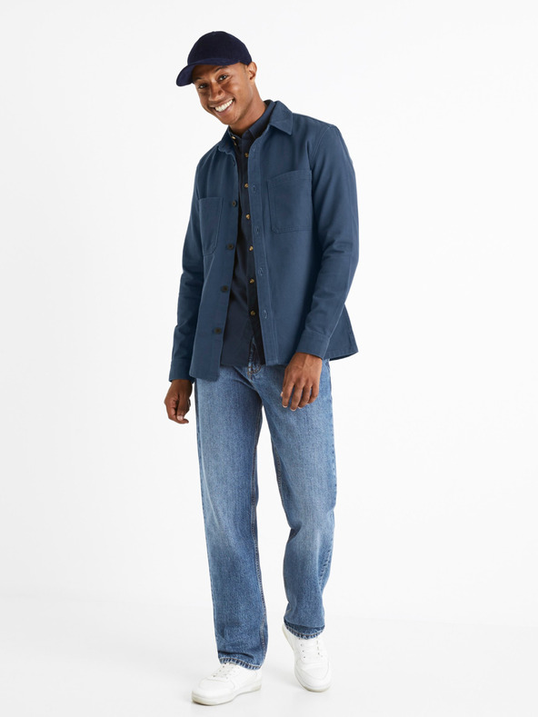 Celio Plava muška košulja Celio Camone