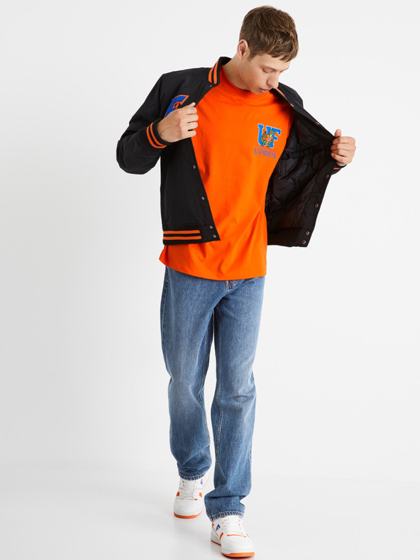 Celio Narančasta muška majica kratkih rukava Sveučilišta Celio Florida