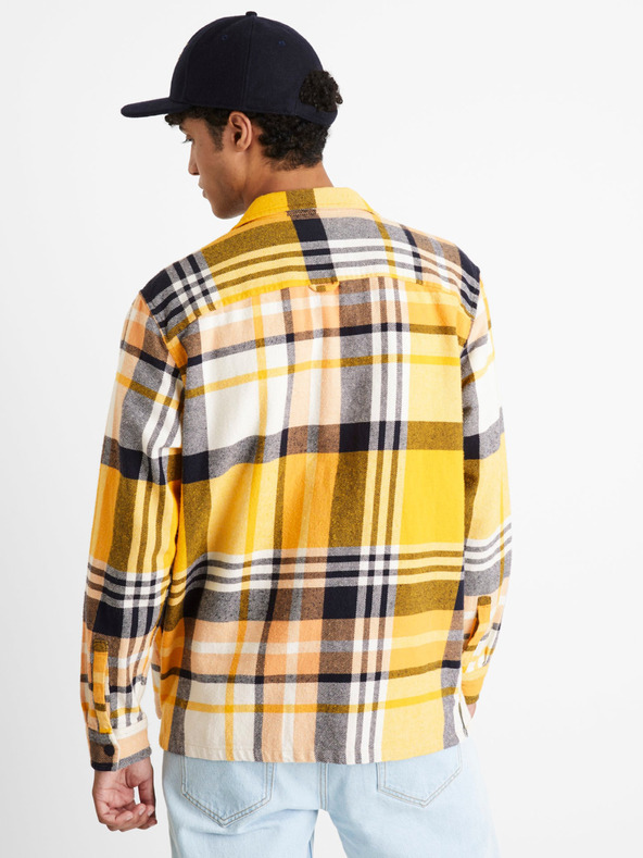 Celio Sivo-žuti karirani sako sveučilišta Celio Berkeley za muškarce