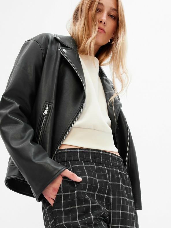 GAP Hlače mid rise twill easy GAP