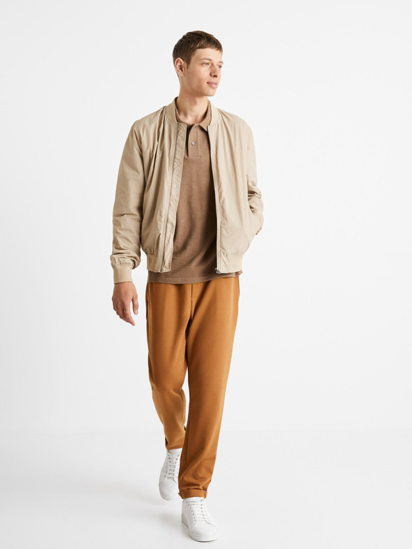 Celio Bež muška bomber jakna Celio Cubluz