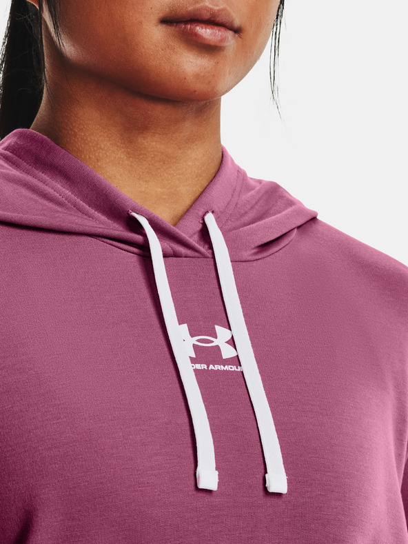 Under Armour Ženski pulover Under Armour Rival Terry Hoodie