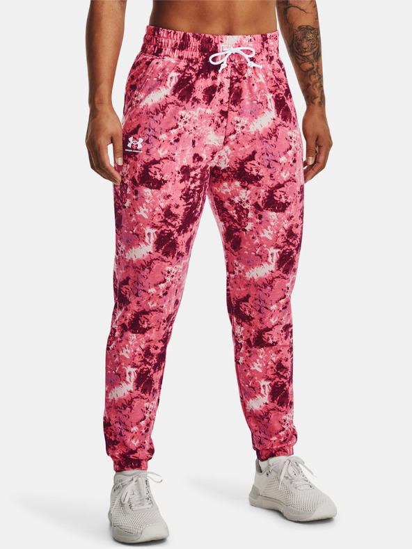 Under Armour Ženske trenirke Under Armour Rival Terry Print Jogger