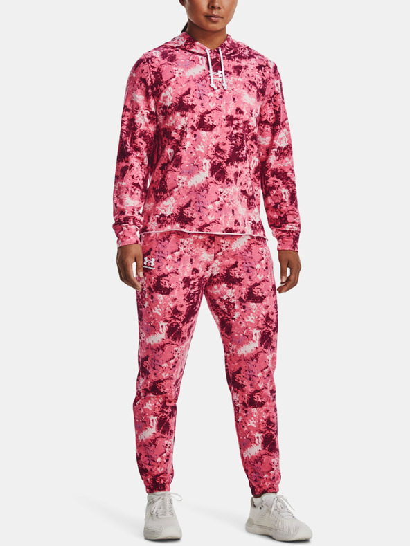 Under Armour Ženske trenirke Under Armour Rival Terry Print Jogger