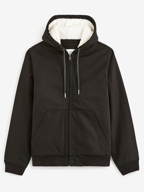 Celio Crna muška Celio Cuhoodie jakna