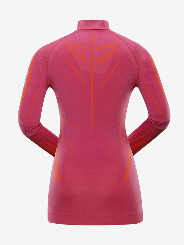 ALPINE PRO Tamno roza ženska funkcionalna majica ALPINE PRO Lubina