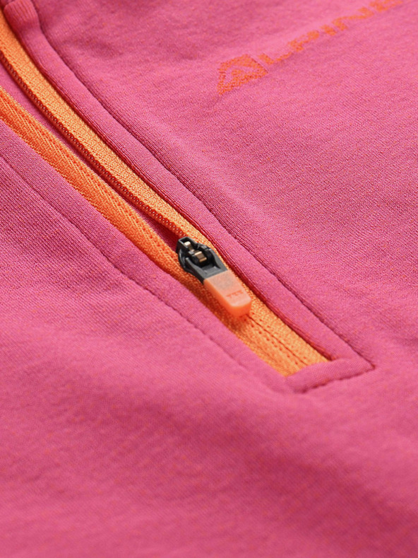 ALPINE PRO Tamno roza ženska funkcionalna majica ALPINE PRO Lubina