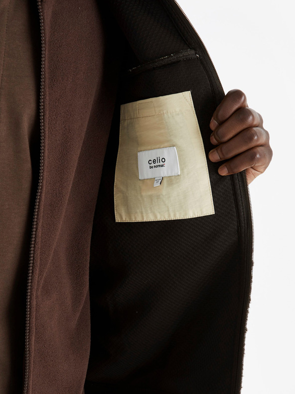 Celio Celio Cucurly tamno smeđa muška jakna