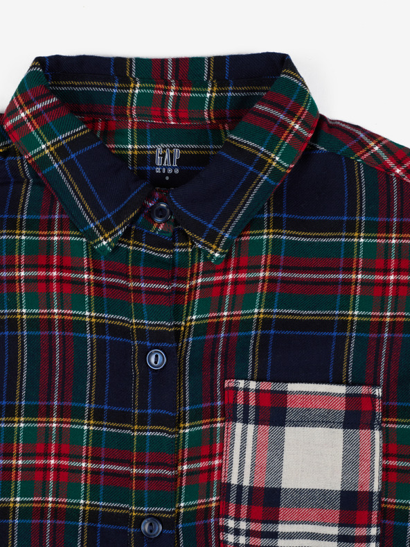 GAP Dječja karirana košulja GAP