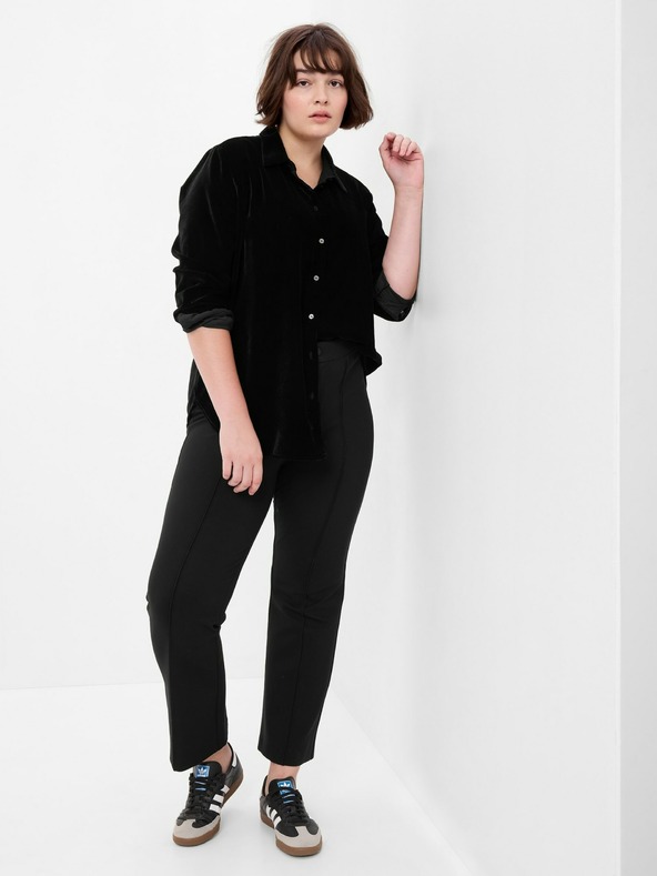 GAP Rastezljive hlače Mid Rise Crop GAP