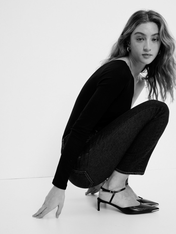 GAP Traper hlače slim High Rise Vintage GAP