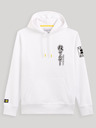 Celio Muška bijela majica s kapuljačom Celio Assassination Classroom