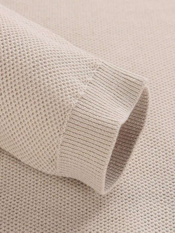 NAX Krem muški pulover s kapuljačom NAX Polin