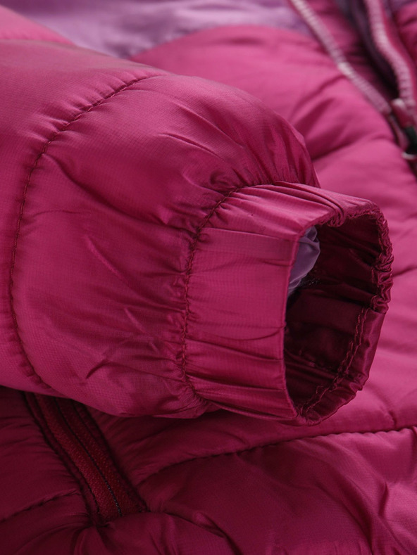 ALPINE PRO Tamno crvena djevojačka hi-therm jakna ALPINE PRO Kisho