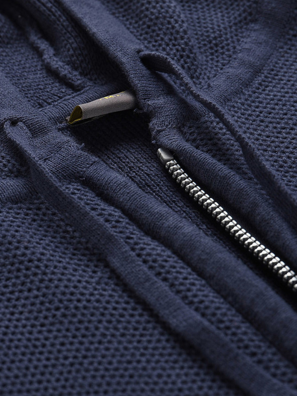 NAX Tamnoplavi muški pulover s kapuljačom NAX Polin