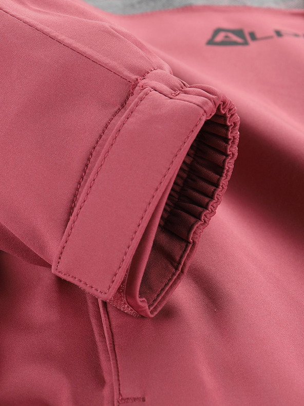 ALPINE PRO Sivo-roza dječja jakna ALPINE PRO GIBBO