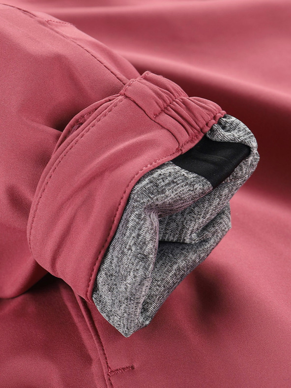 ALPINE PRO Sivo-roza dječja jakna ALPINE PRO GIBBO