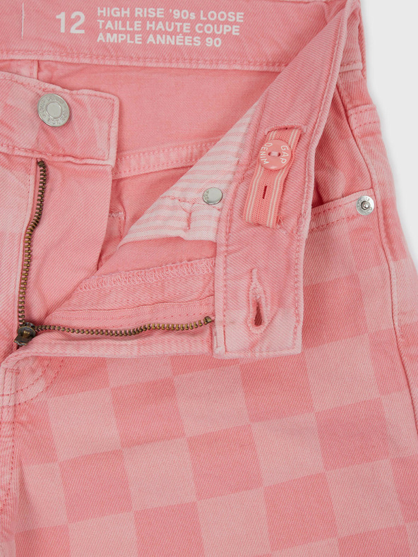 GAP Dječje traperice loose šahovnice GAP