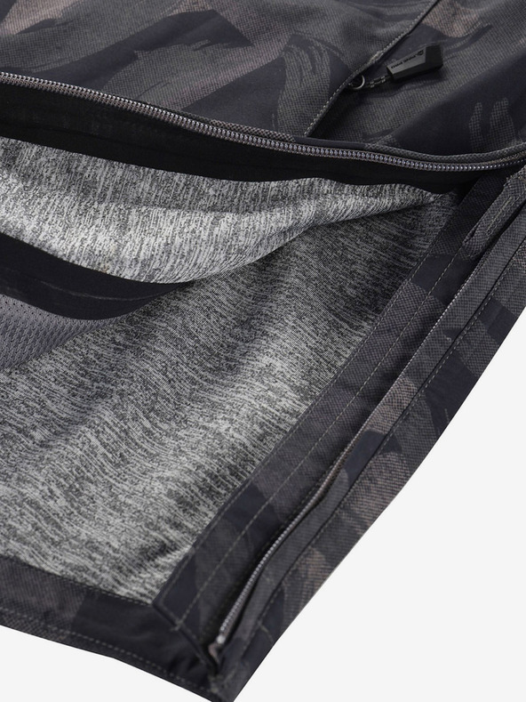 ALPINE PRO Tamno siva muška jakna s uzorkom ALPINE PRO GIBB