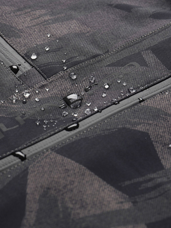 ALPINE PRO Tamno siva muška jakna s uzorkom ALPINE PRO GIBB