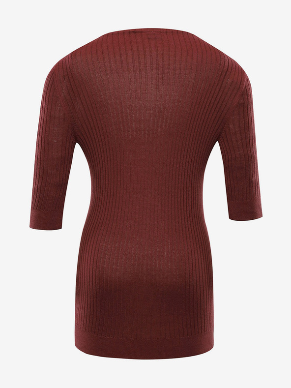 NAX Tamno smeđa ženska majica NAX NOVAKA