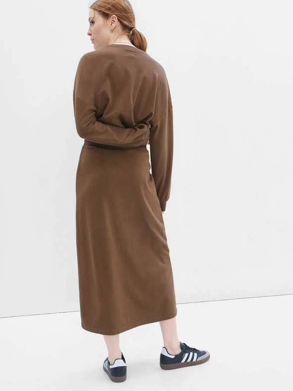 GAP Maxi suknja s mini logom Gap GAP