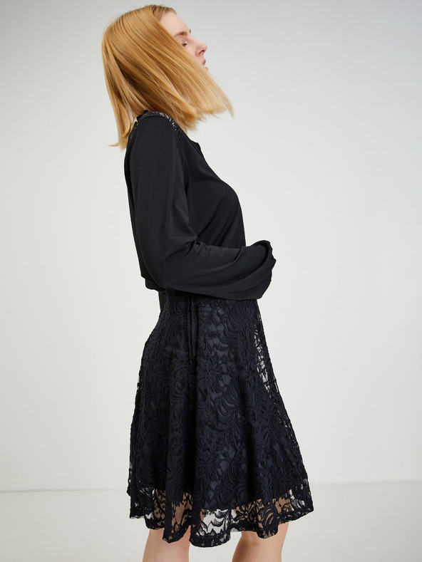 Orsay Crna ženska čipkasta suknja ORSAY
