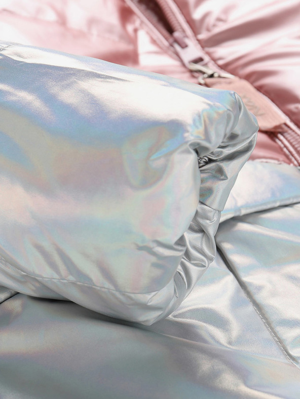 NAX Sivo-ružičasti kaput za djevojčice NAX FEREGO