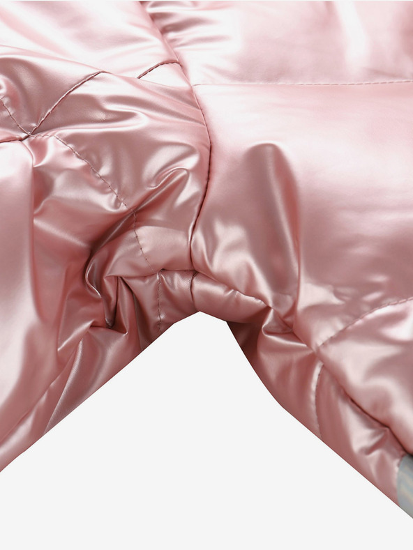 NAX Sivo-ružičasti kaput za djevojčice NAX FEREGO